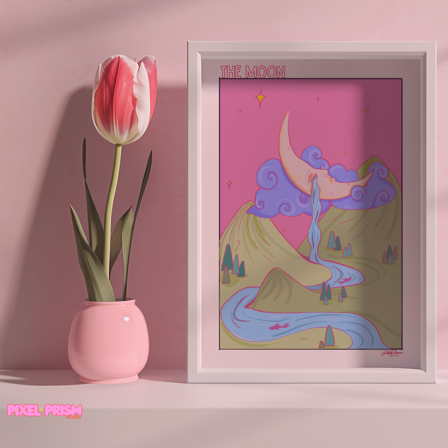 The Sun, The Star, The Moon | Original Art Prints 3-PACK