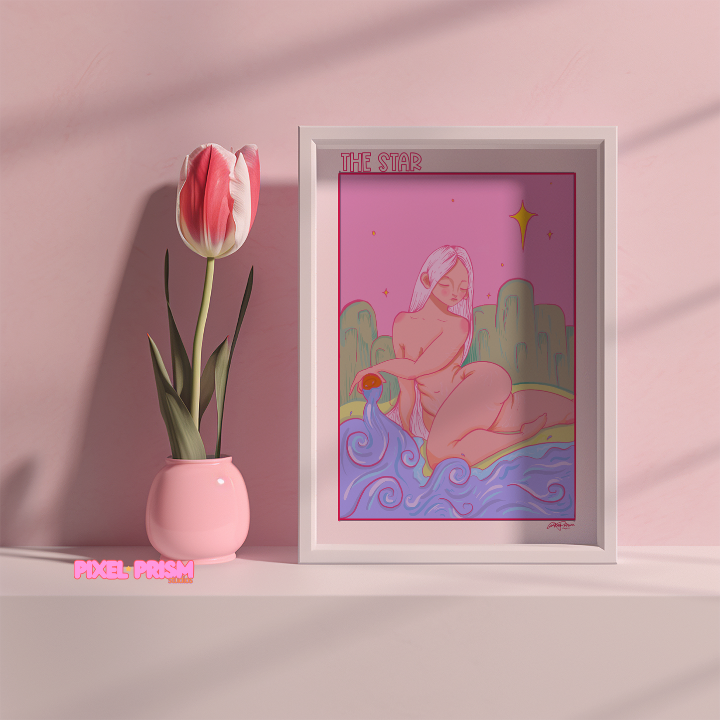 The Sun, The Star, The Moon | Original Art Prints 3-PACK