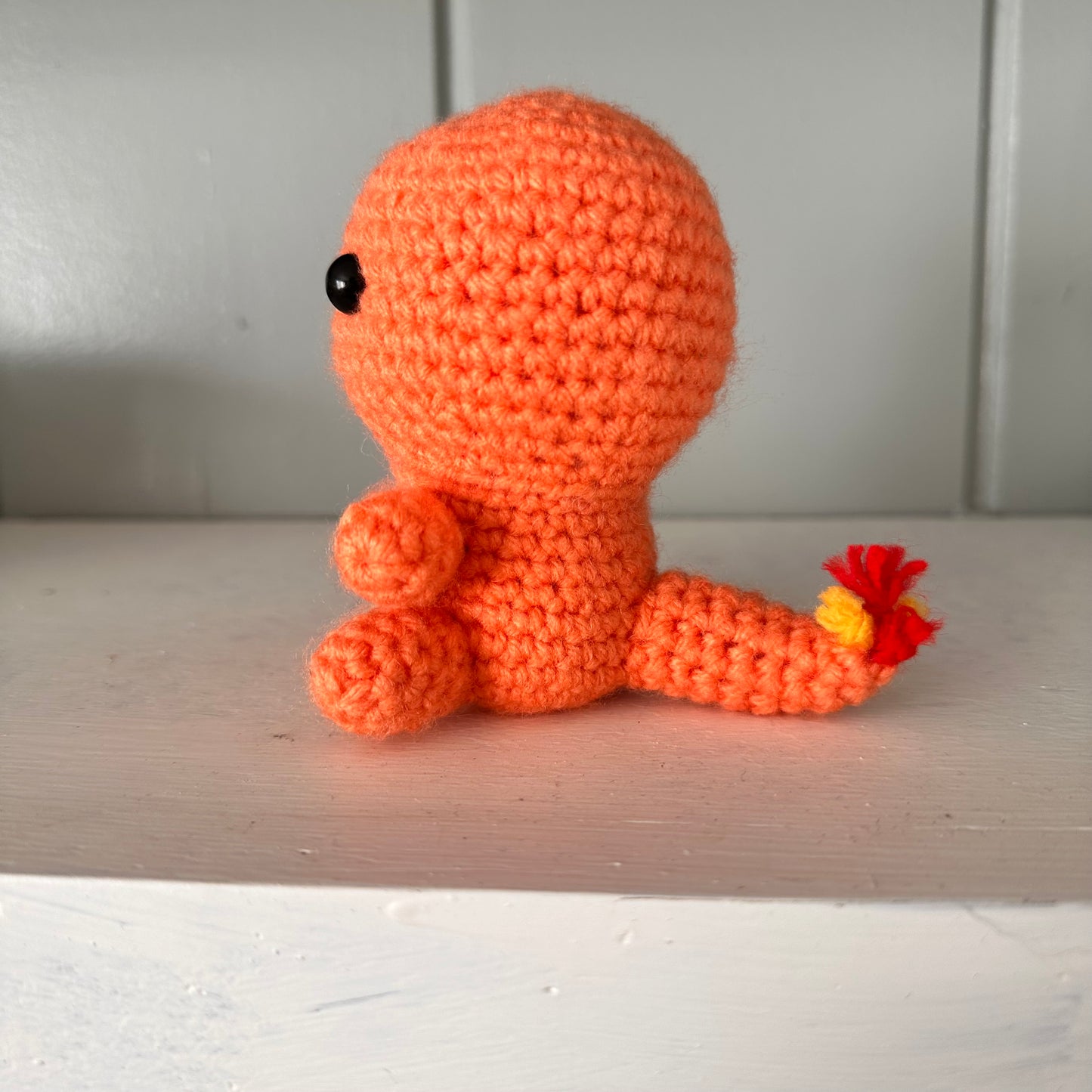 Charmander | Handmade Crochet Amigurumi Plush, Pokémon Stuffed Animal