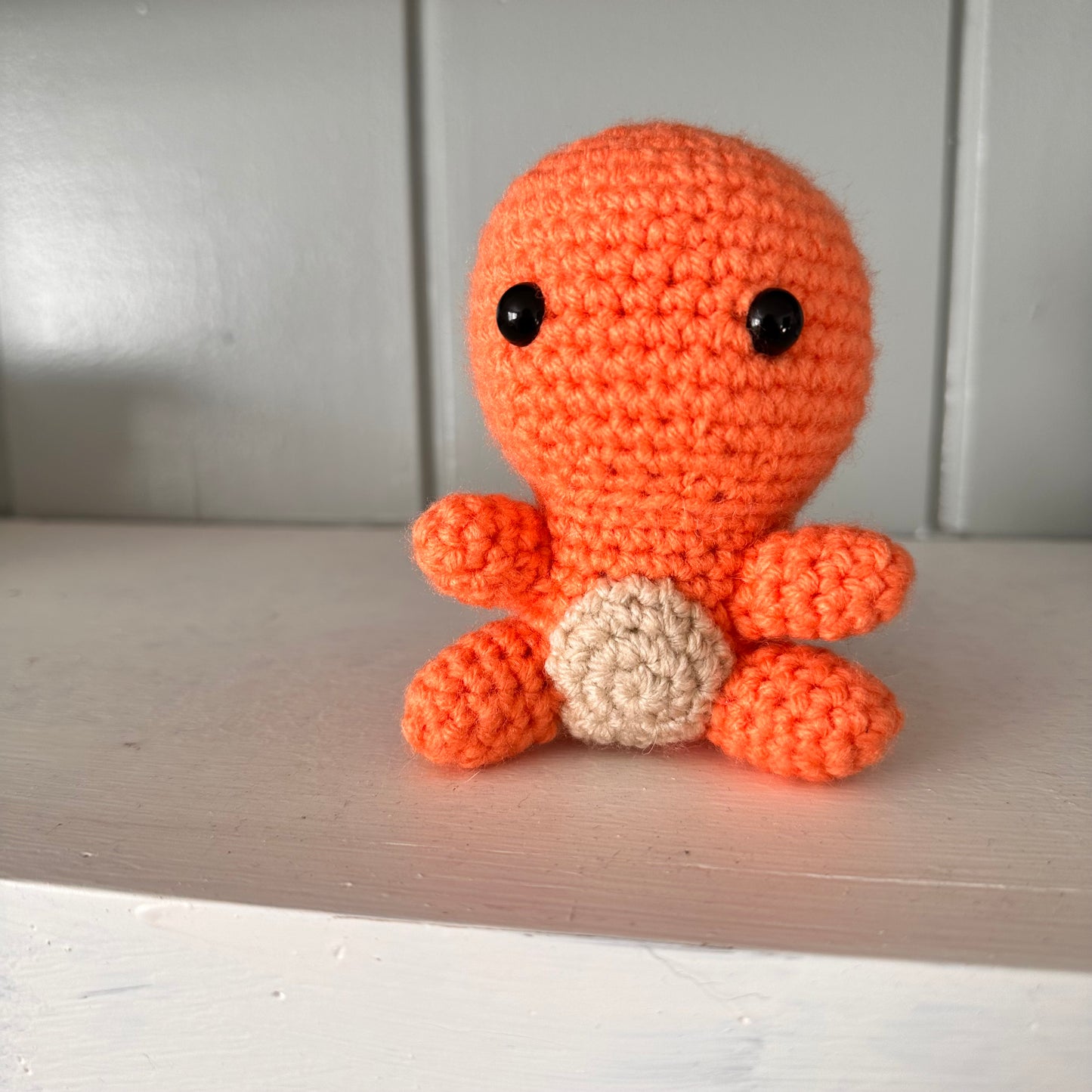 Charmander | Handmade Crochet Amigurumi Plush, Pokémon Stuffed Animal