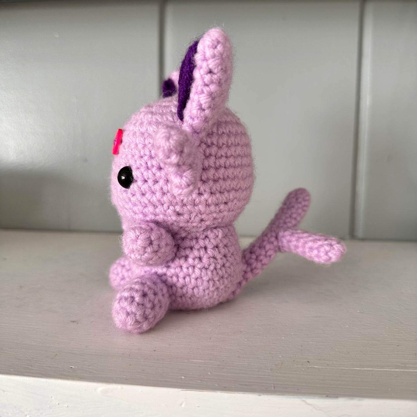 Espeon | Handmade Crochet Amigurumi Plush, Pokémon Stuffed Animal