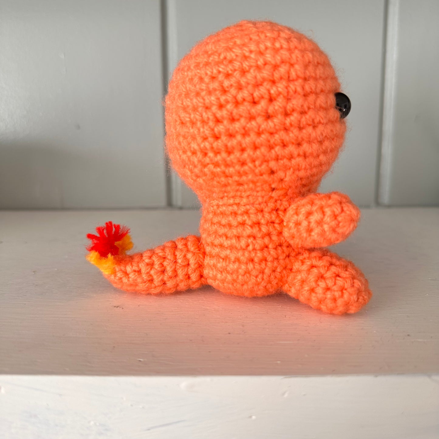 Charmander | Handmade Crochet Amigurumi Plush, Pokémon Stuffed Animal