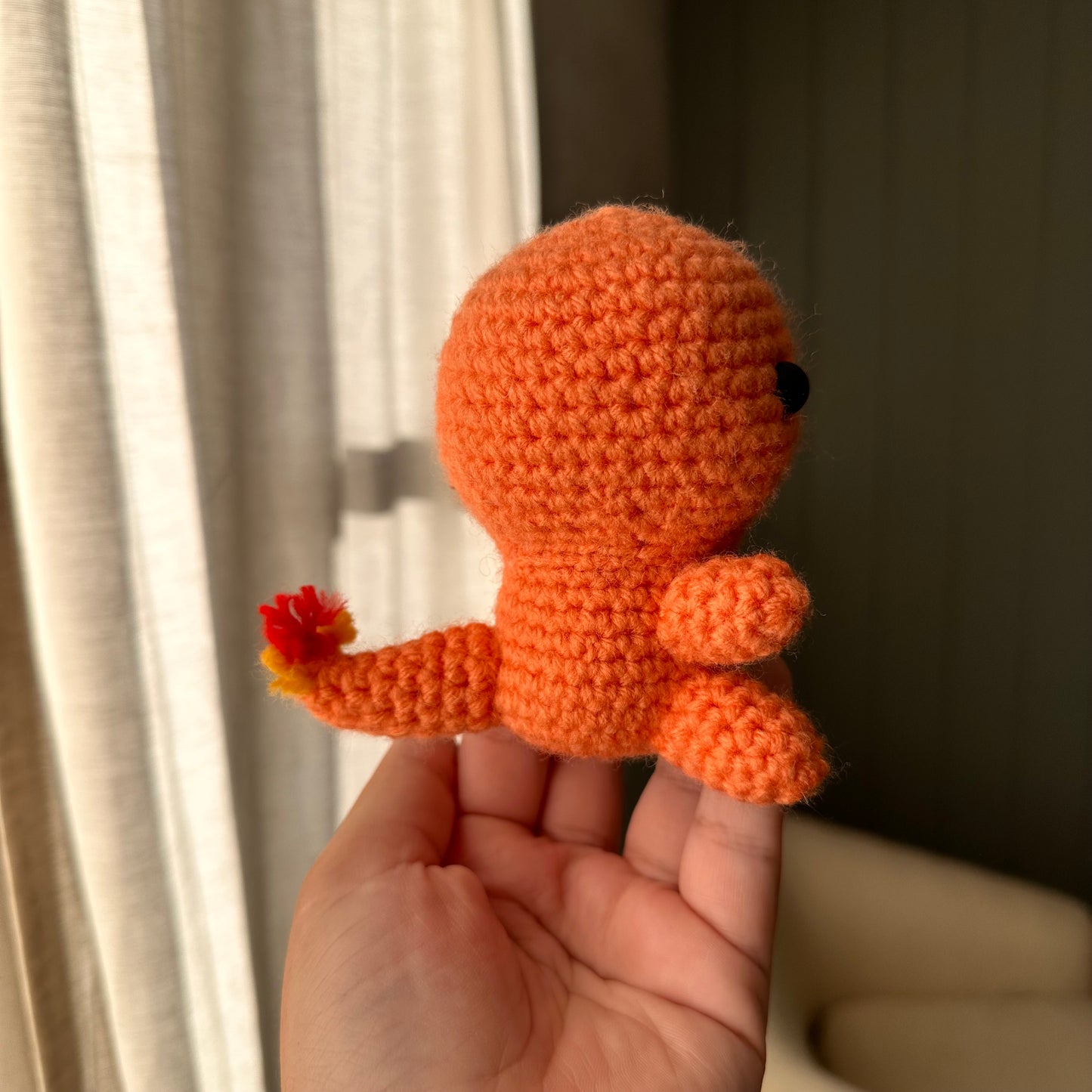 Charmander | Handmade Crochet Amigurumi Plush, Pokémon Stuffed Animal