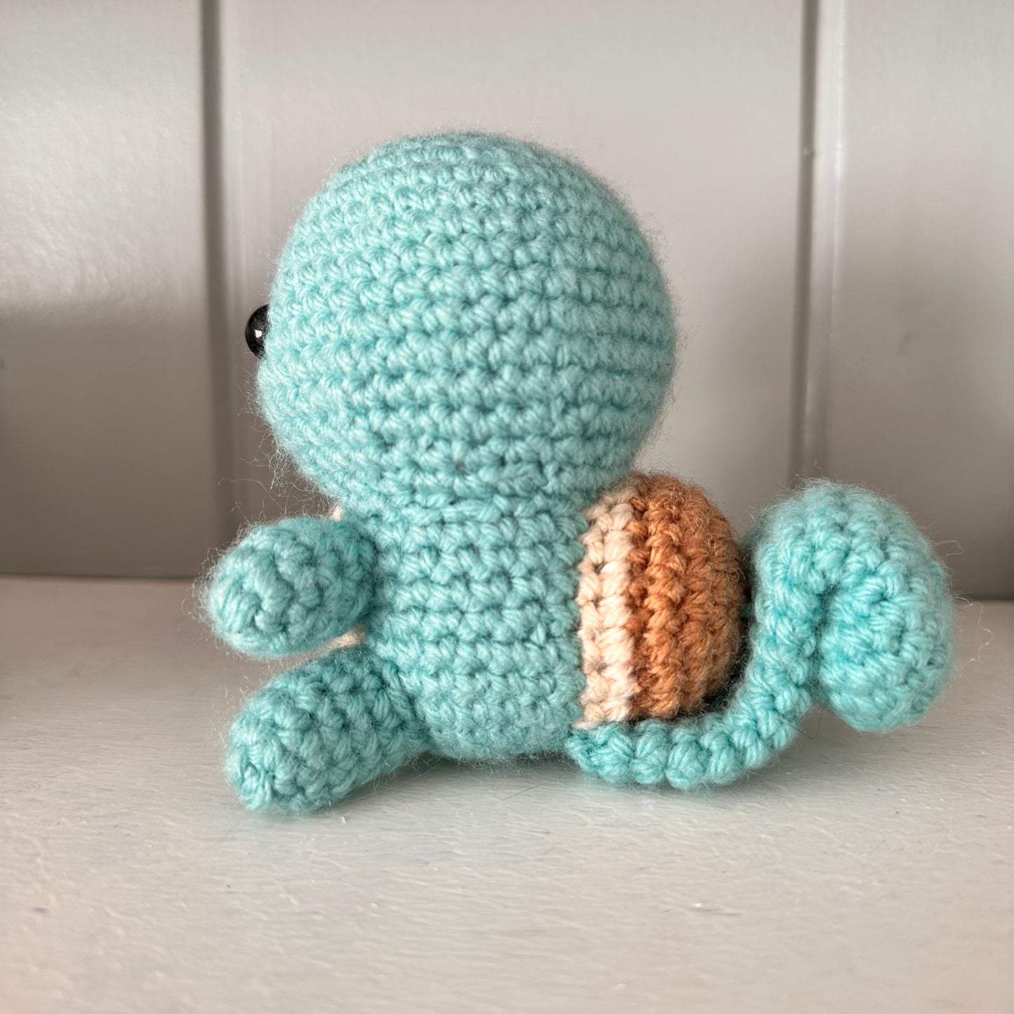 Squirtle | Handmade Crochet Amigurumi Plush, Pokémon Stuffed Animal